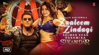 SIKANDAR movie song full HD video, salmankhan Rashmika mandanna, sikandar movie new update