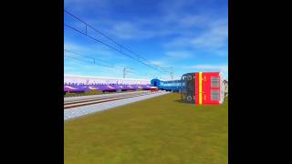 Indian train crossing3d Mahamana accident ICF train game