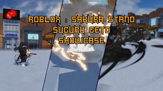 [Roblox | Sakura Stand]SUGURU GETO SHOWCASE