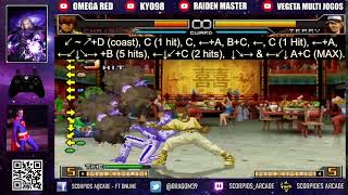 KOF 2002 UM - Chris orochi super combo (tutorial)