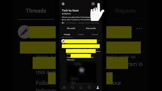 NEW Threads Feature: Hide Your Public Posts #threads #howto