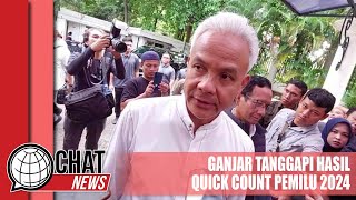 Ditanya Hasil Quick Count Pemilu 2024, Begini Tanggapan Ganjar - Chatnews 15 Februari 2024