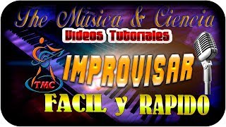 IMPROVISACIÓN II-V-I, Fmaj7 y Dmin7