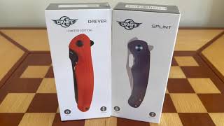 Unboxing Olight Knives Drever & Splint (Music)