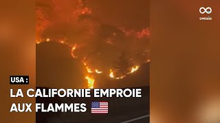 Un incendie de 600 hectares en Californie a entraîné des évacuations