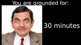 Mr Bean Becoming Uncanny (You Are Grounded For)