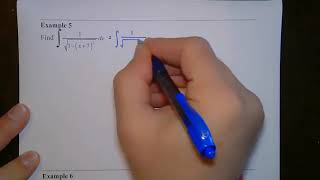 Integration & Completing the Square Part 2