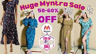 Myntra maxi dress haul under 500!!😍Try on Haul | Myntra Maxi dress| Myntra huge sale #dress