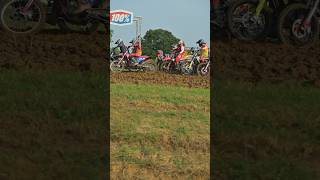 You have to see this! Girl gets ran over 😬 #crash #fail #motocross #dirtbike #shortsviral