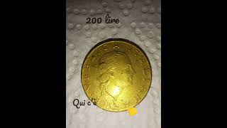 200 lire  rare rare