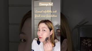 Loreal infallible 24h fresh wear foundation