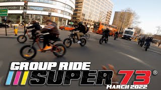 *** SUPER73 EUROPE *** 10 MILES RIDING WITH THE SQUAD, MARCH 2022 GROUP RIDE ( PART 1)