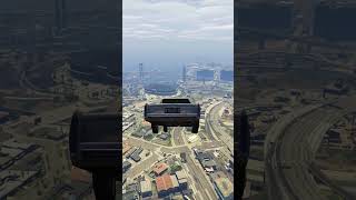 Longest Bridge In Sky 😱😰😱🥵🥵 #gta5 #gta5mods #fails #shorts #shortsfeed #viralgta5 #youtubeshorts