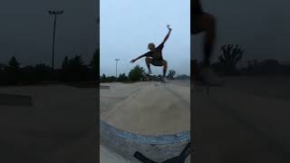 Big gap ollie | skateboarding