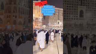 Begini Suasana Sehabis Sholat di Masjidil Haram Makkah Al-Mukarramah #shorts