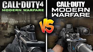 "KILLHOUSE" Map Comparison - Call of Duty 4 vs Modern Warfare (2007/2021)