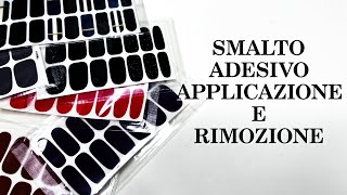 Smalto adesivo: un modo comodo per avere mani curate! ( beauty) Ombretta