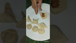 Momos Folding  |  Dumplings Folding #ytshorts #Momosfolding #momoslover #youtubeshorts