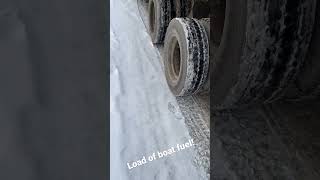 HEAVY HAUL | Sketchy load #shorts #alberta #heavyhaul #winter