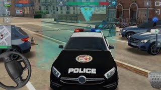 police job Simulator #2024🚔👮 Cop's Hatchback and Mercedes Class cars _ 3D Android jos Gameplay