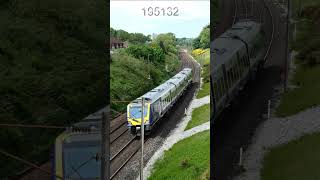 195132 passing through Forton, south of Lancaster