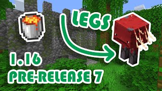 Strider Legs And Jungle Temples! (Minecraft 1.16 Pre-Release 7)