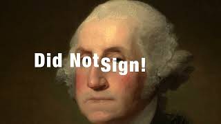 Why didn't Washington and Hamilton sign the Declaration of Independence?