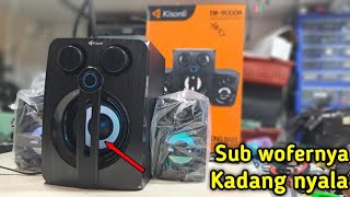 CARA MENGATASI SPEAKER BLUETOOTH KISONLI TM9000A TIDAK MENGELUARKAN SUARA SUBWOOFER #kisonli#speaker