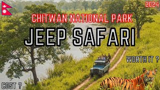 JEEP SAFARI IN CHITWAN NATIONAL PARK | PRICE | WORTH IT OR NOT | NEPAL@pramodjungkarki19