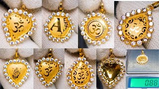 Beautiful latest stylish gold diamond pendant design collection Pendants Collection2023