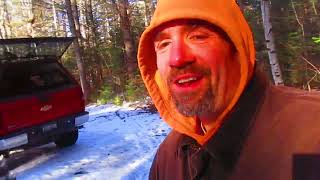 Camping at East Branch Sacandaga River March 31 2024