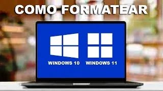 COMO FORMATEAR WINDOWS 10 y 11 EN 1 MINUTO