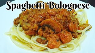 Resepi Spaghetti Bolognese