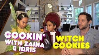 Cookin with Zaina and Idris Witch Cookies