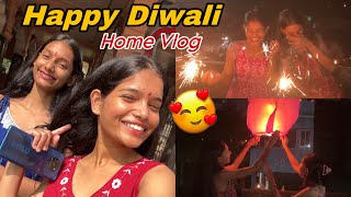 Diwali Celebration With Family🪔✨❤️ | Home Vlog | Shreya&Shweta