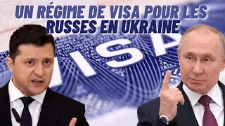 Un régime de visa pour les Russes en Ukraine #shorts #ukraine #russia #visa #short