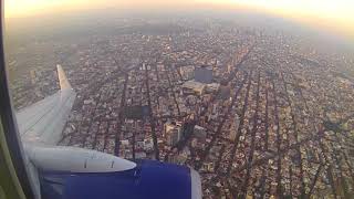 Landing at Mexico City - Boeing 737 Aero Mexico