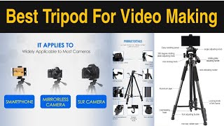 Best Tripod For Youtuber And Video Maker | Buy Now Link Given In Video Description | Real Review