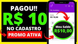 🎁PAGOU R$ 10,00 NO CADASTRO!!! PROMOÇÃO AINDA VALENDO!!!!