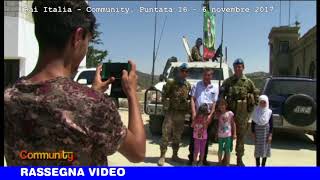 RASSEGNA VIDEO: RAI ITALIA-COMMUNITY 6/11/2017, SU MISSIONE UNIFIL