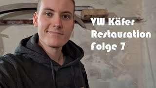 VW Käfer Restauration Folge 7 |  Radlauf hinten Beifahrerseite reparieren