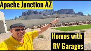 Custom Home in Apache Jct,AZ,1+Acres, 4Bd,3.5 Ba, RV Garage, Casita & Majestic Mtn.Views