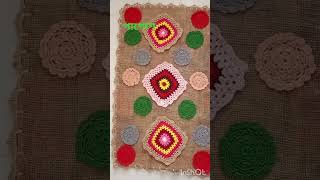 #পাপোশ #crochet #crochetpatterns #কুশিকাটারকাজ ।