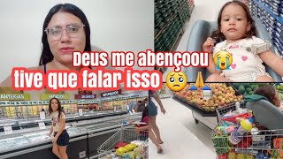 NEM SEI SE MEREÇO TUDO ISSO 🙏🥺 FIZ UMA SUPER COMPRA DO MES ! DEUS AINDA REALIZA SONHOS 🙏