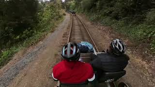 Skunk Train Rail Bike Ride