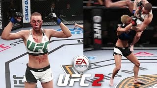 Paige VanZant -Vs- Rose Namajunas (Online Match) ☆EA SPORTS UFC 2☆