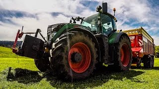 1. Schnitt 2017 / Fendt 826 Vario, Fendt 724 Vario, Fendt 817 Vario / LU Kobstädt