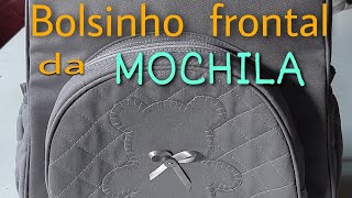 Parte:4 Como fazer o bolsinho frontal da mochila