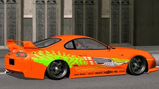 MOD TOYOTA SUPRA MK4 FAST & FURIOUS - GTA SA ANDROID