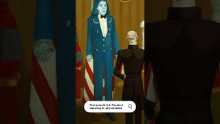 Asking AI for the first android U.S. President being sworn into term. #ai #art #short